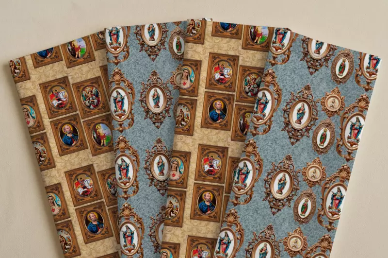 Mini Colección Tejidos Religiosos