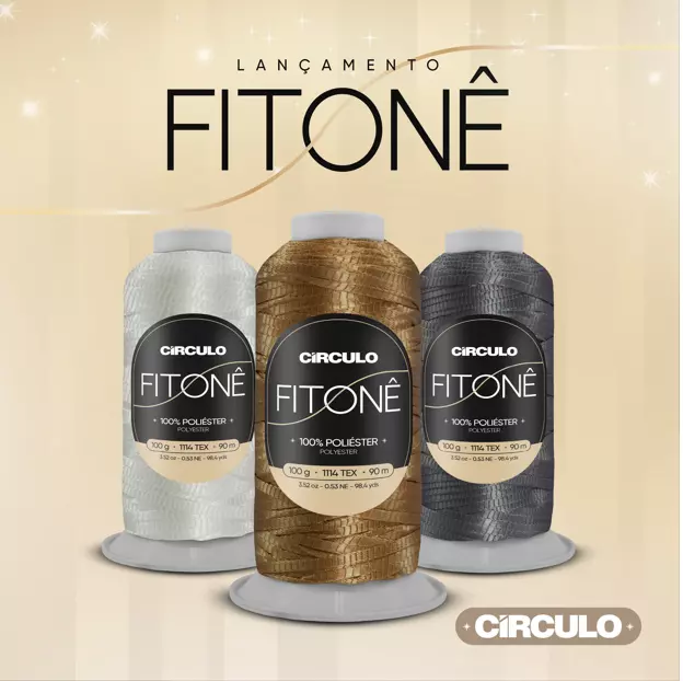 Fitonê Círculo: a tendência internacional em formato de fita chegou ao seu artesanato