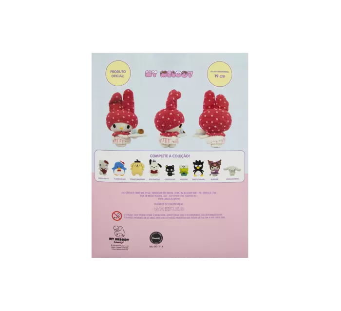 Kit Amigurumi Coleção Hello Kitty and Friends®