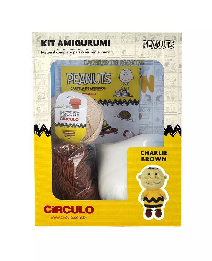 Kit Amigurumi Peanuts