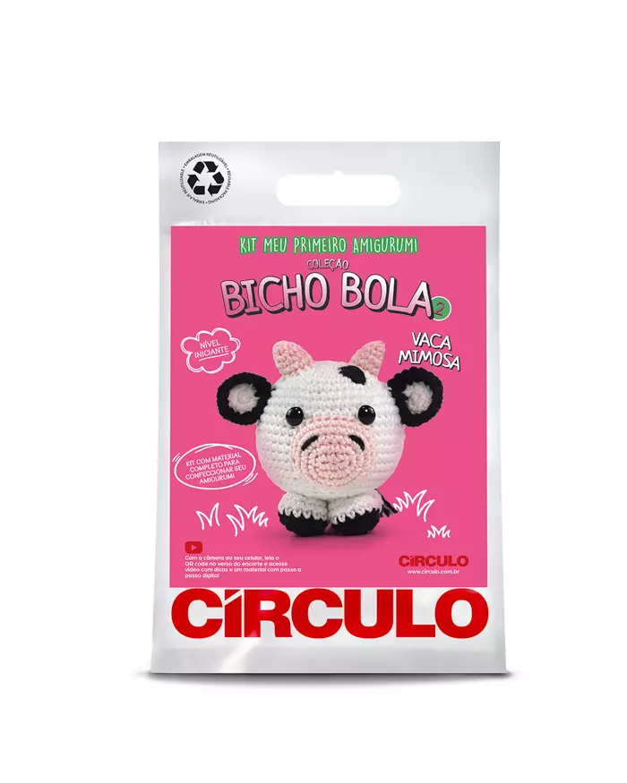 Kit Meu Primeiro Amigurumi – Coleção Bicho Bola 2