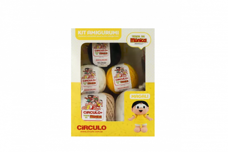 Kit Amigurumi Turma da Mônica