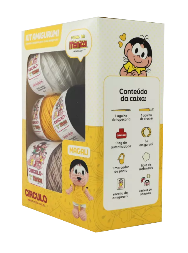 Turma da Mônica Amigurumi Kit