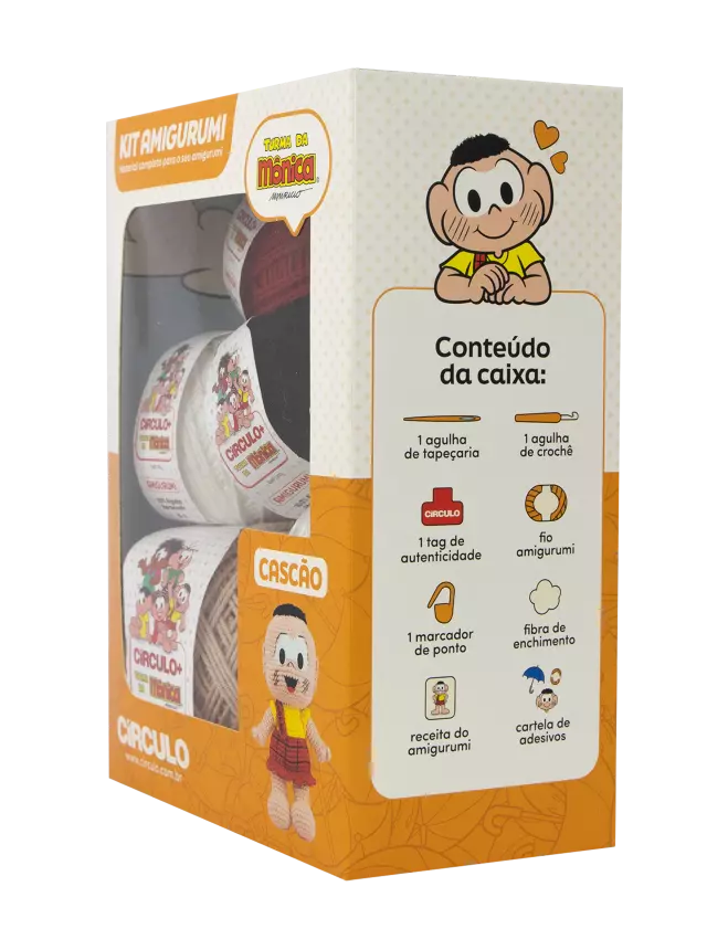 Turma da Mônica Amigurumi Kit