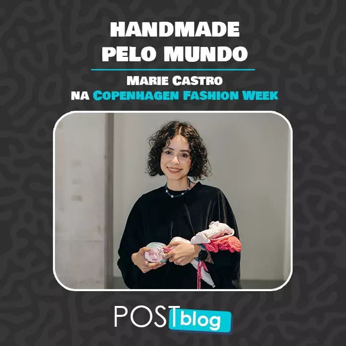 Marie Castro faz workshop de crochê na Copenhagen Fashion Week