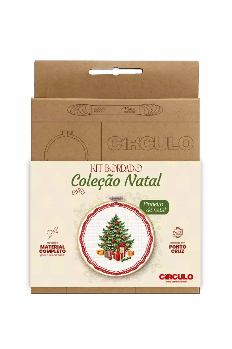 Kit Bordado Natal