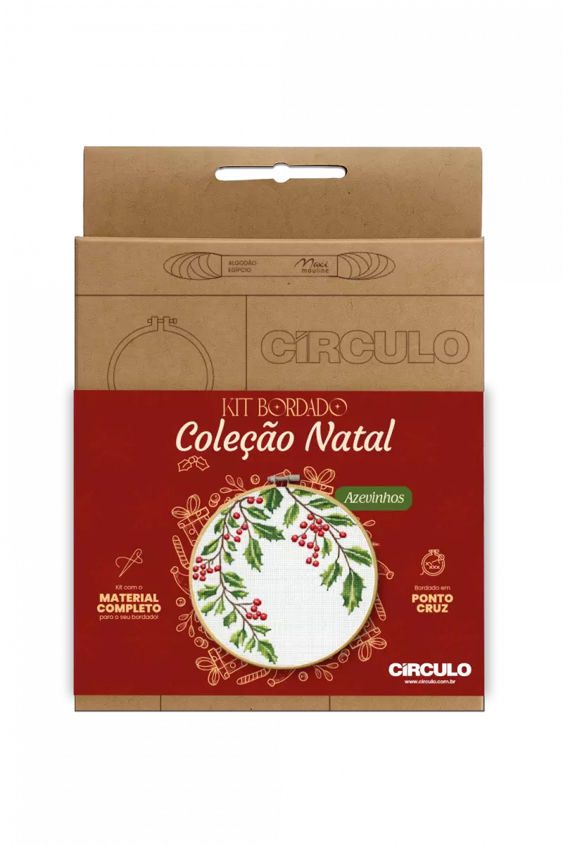 Kit Bordado Natal