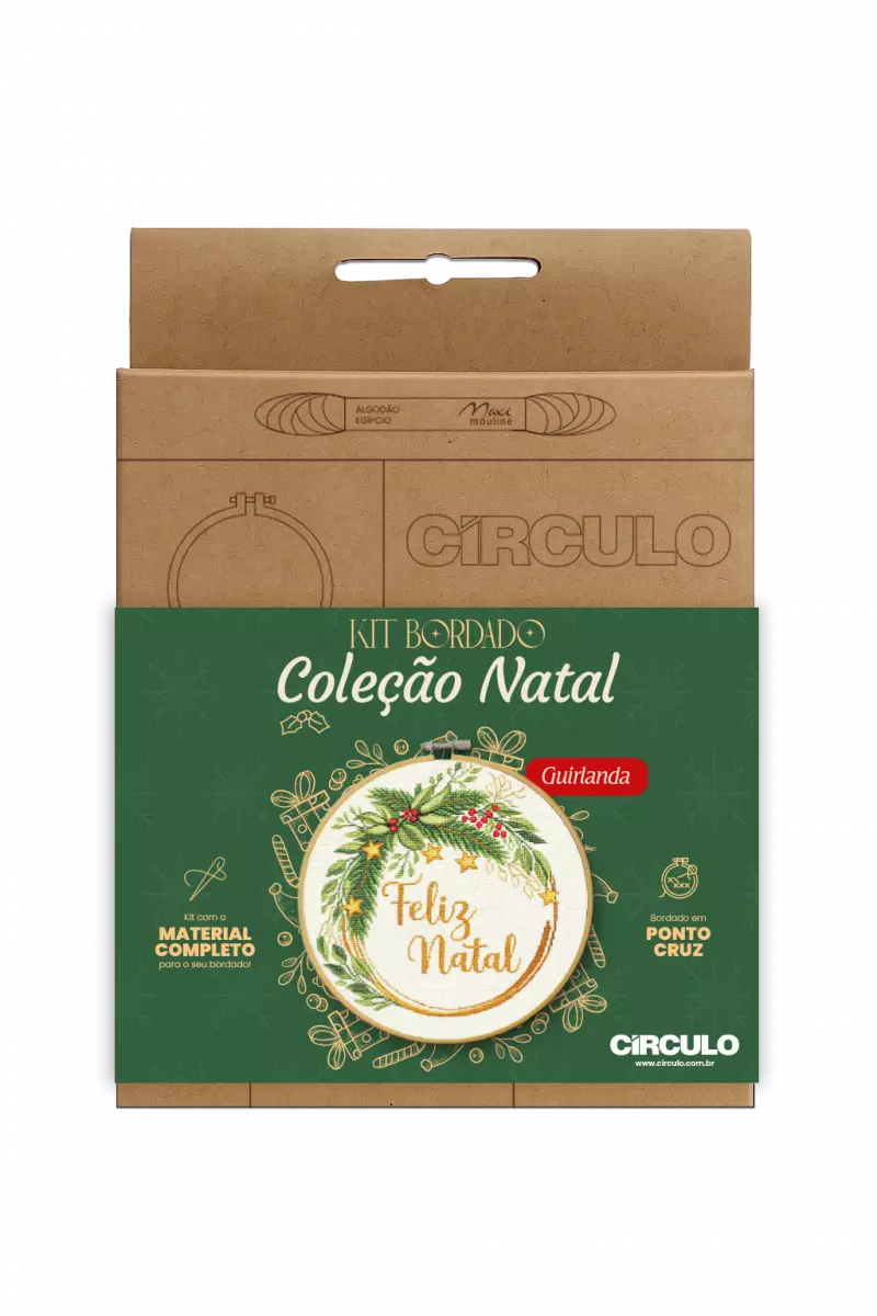 Kit Bordado Natal