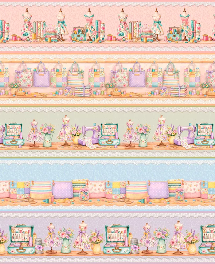 Coleção de Tecidos Ateliê Vintage