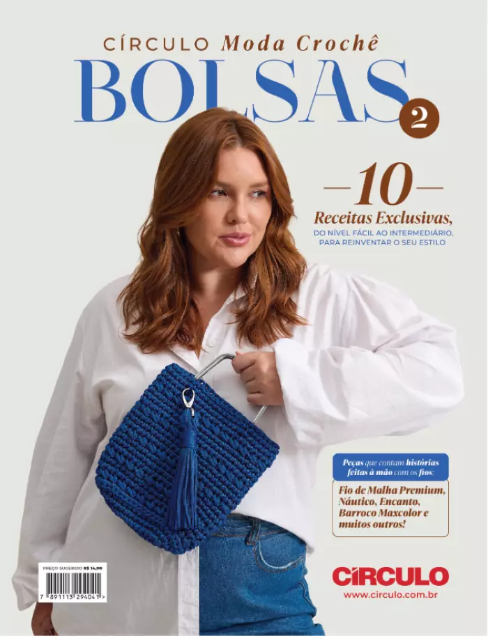 Círculo Moda Crochê Bolsas 2