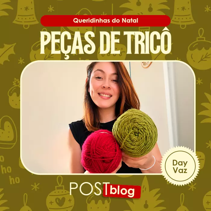 Peças de tricô para tecer no Natal e transformar seus novelos em presentes inesquecíveis