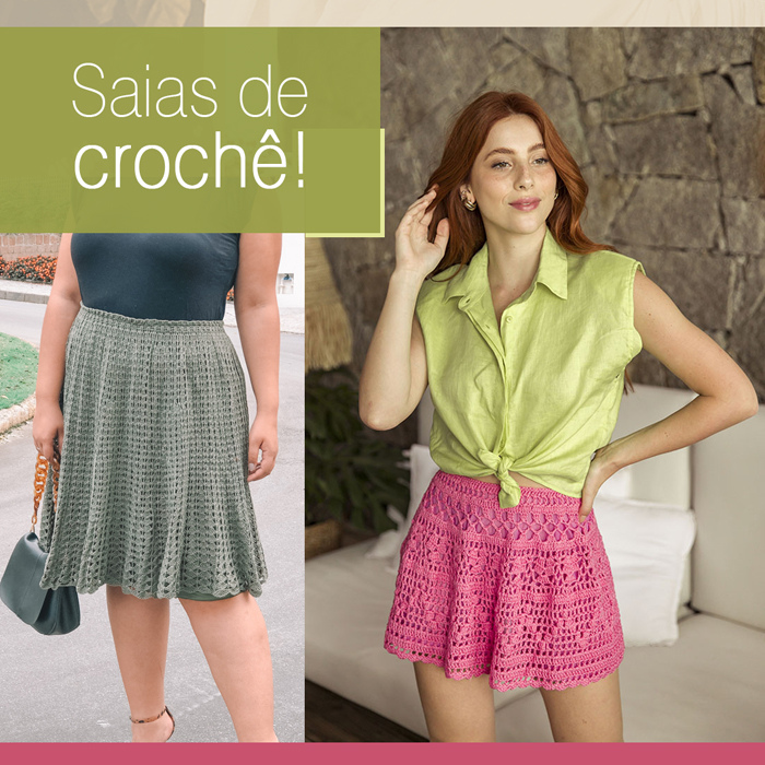 Saia de crochê: inspire-se com os mais lindos modelos!