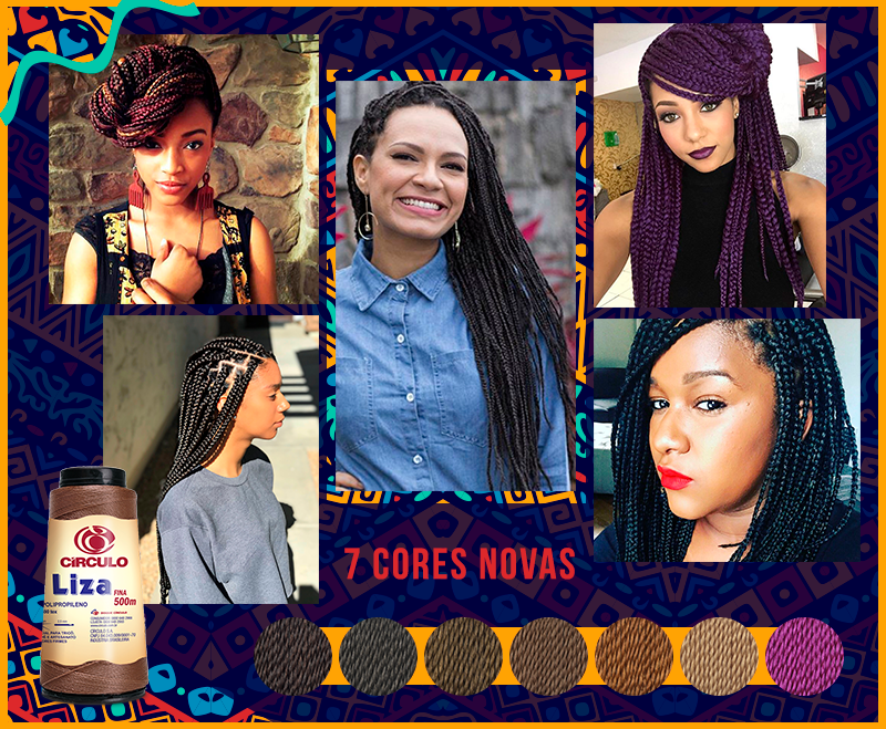 Liza: o fio ideal para arrasar nas box braids