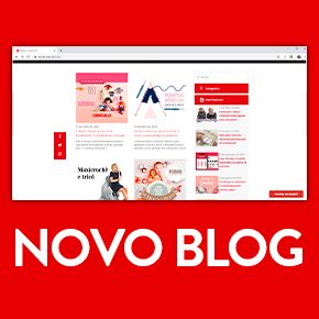 De cara nova! Conheça as novidades do nosso novo blog