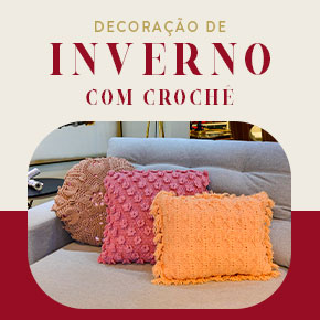 Decoração de inverno com crochê: aqueça a sua casa!