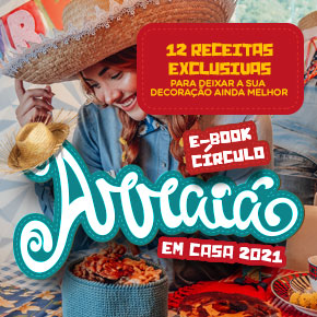 Arraiá em Casa 2021: e-book Círculo com 12 receitas!