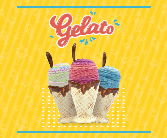 Gelato – para curtir o verão com muito estilo!