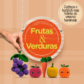 E-book Amigurumis Frutas e Verduras: um hortifruti handmade superfofo!