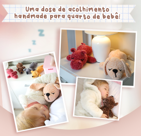 Maternidade, decoração e muita fofura com o Kit Amigurumi Bichinhos Dorminhocos!