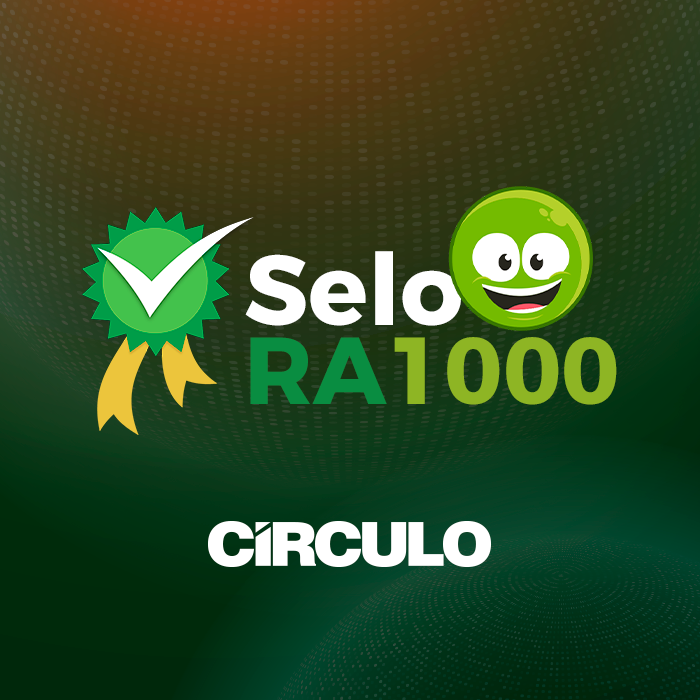 Selo RA1000: uma conquista da Círculo!