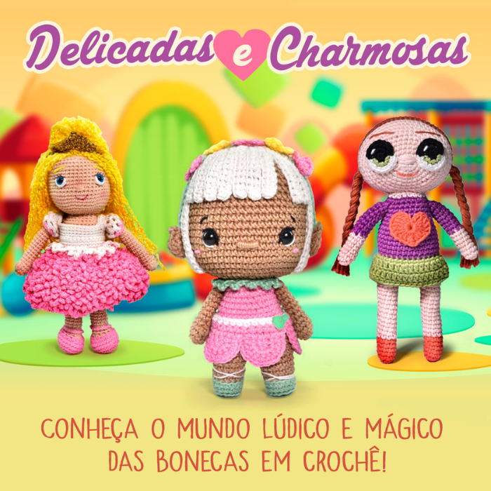 Clube das Bonecas de Amigurumi: muita fofura e várias histórias!