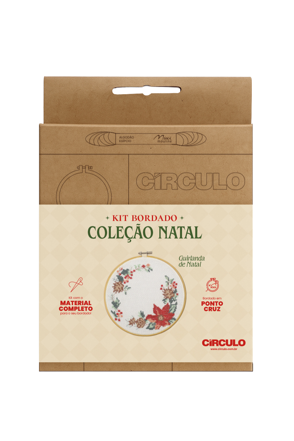Kit Bordado Coleção Natal
