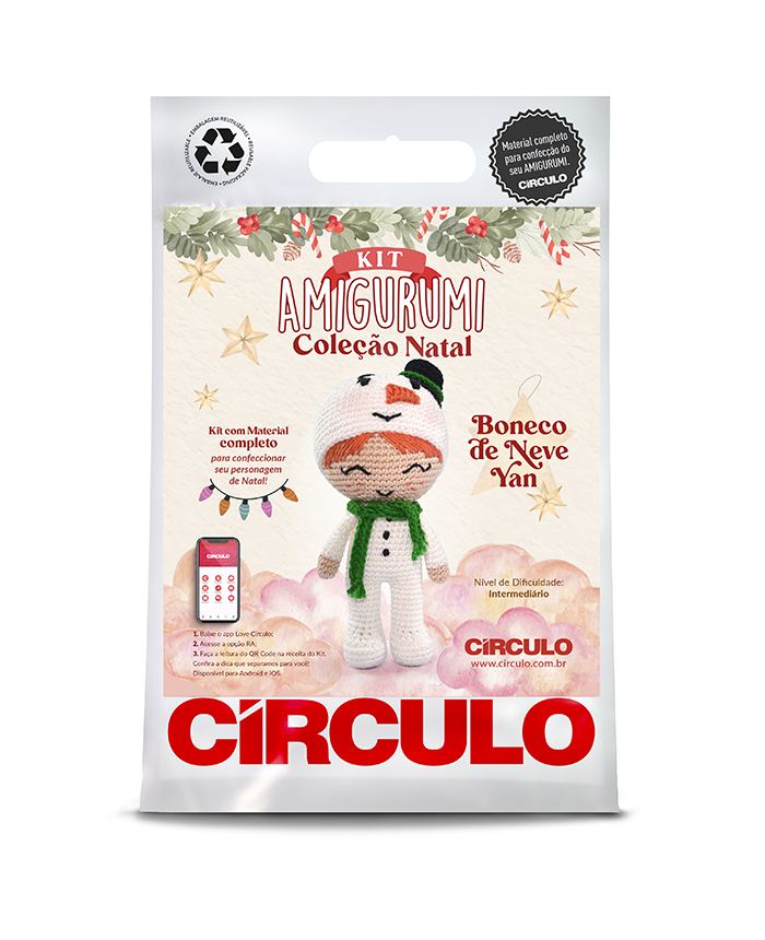 Kit Amigurumi Coleção Natal 2023