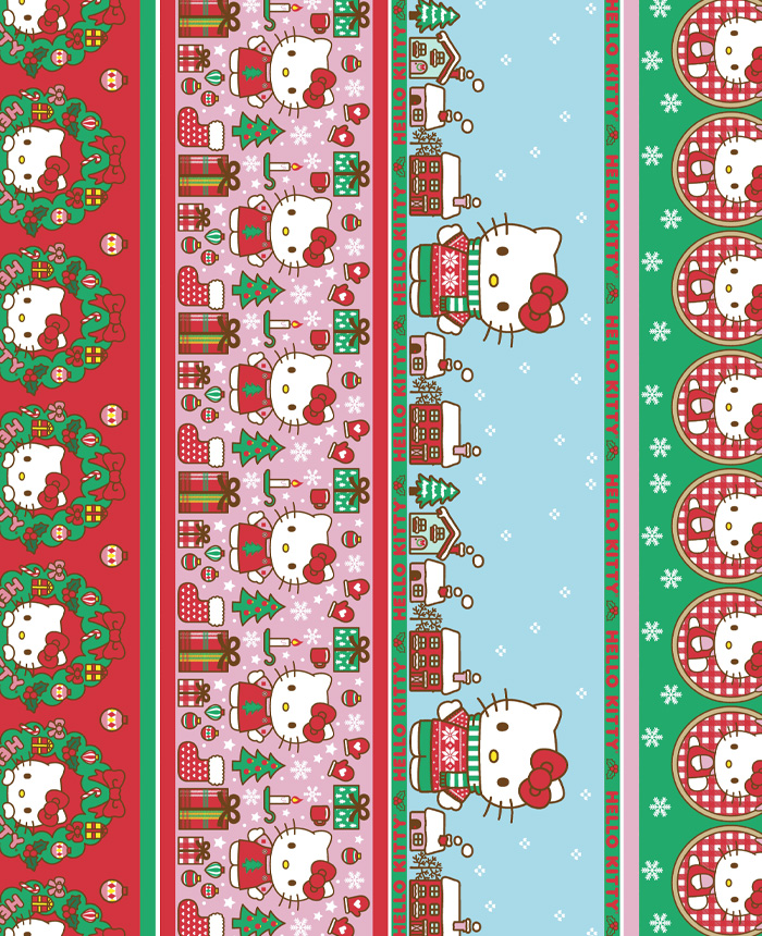 Coleção de Tecidos de Natal Hello Kitty®
