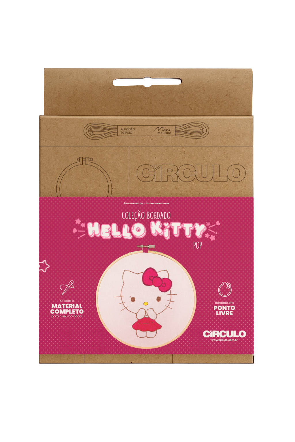 Coleção Bordado Hello Kitty – Ponto Livre®