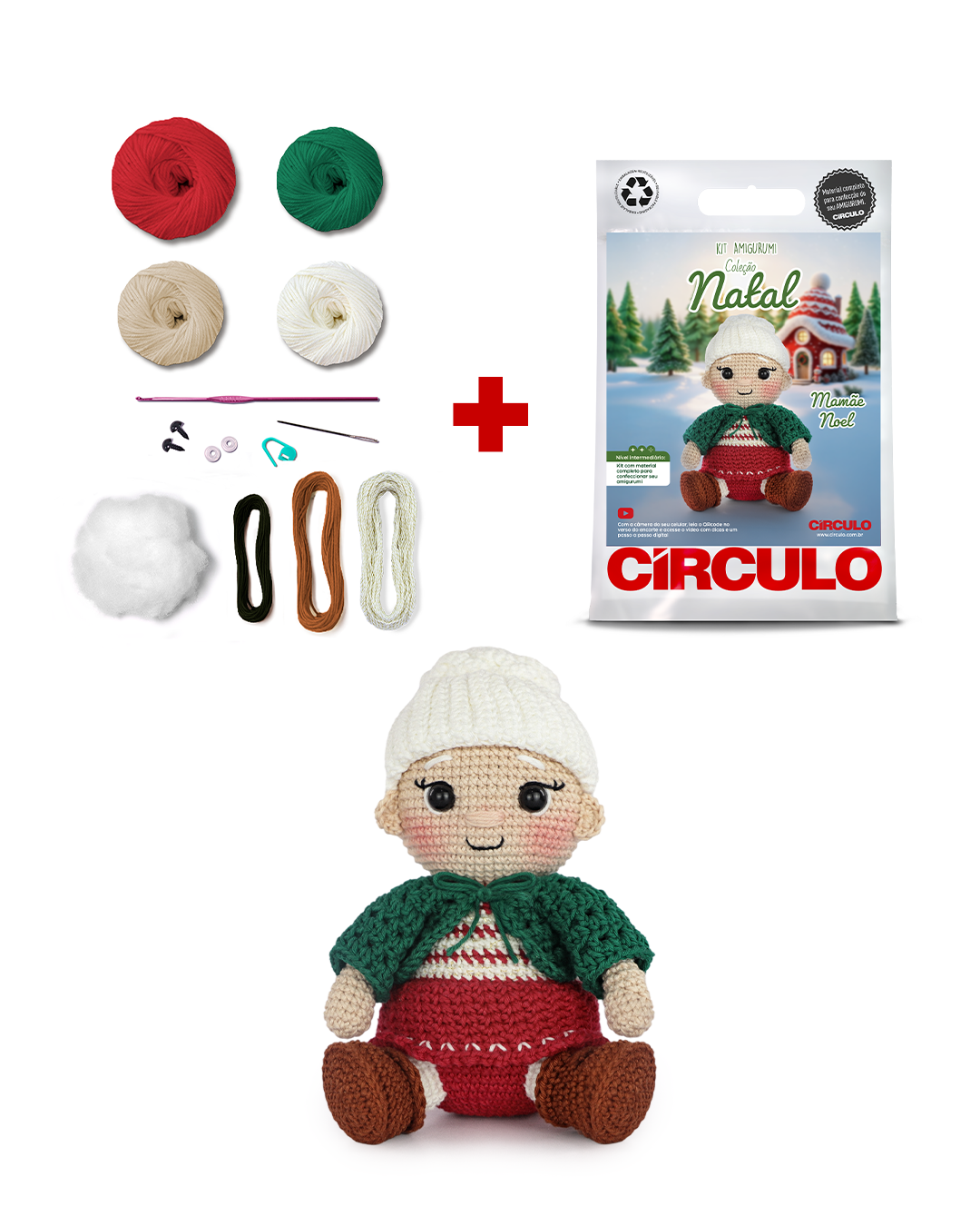 Kit Amigurumi Navidad