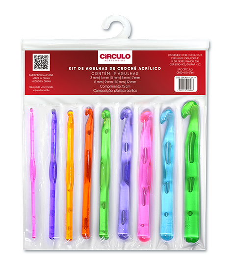 Kit Agujas de Crochet Acrílico