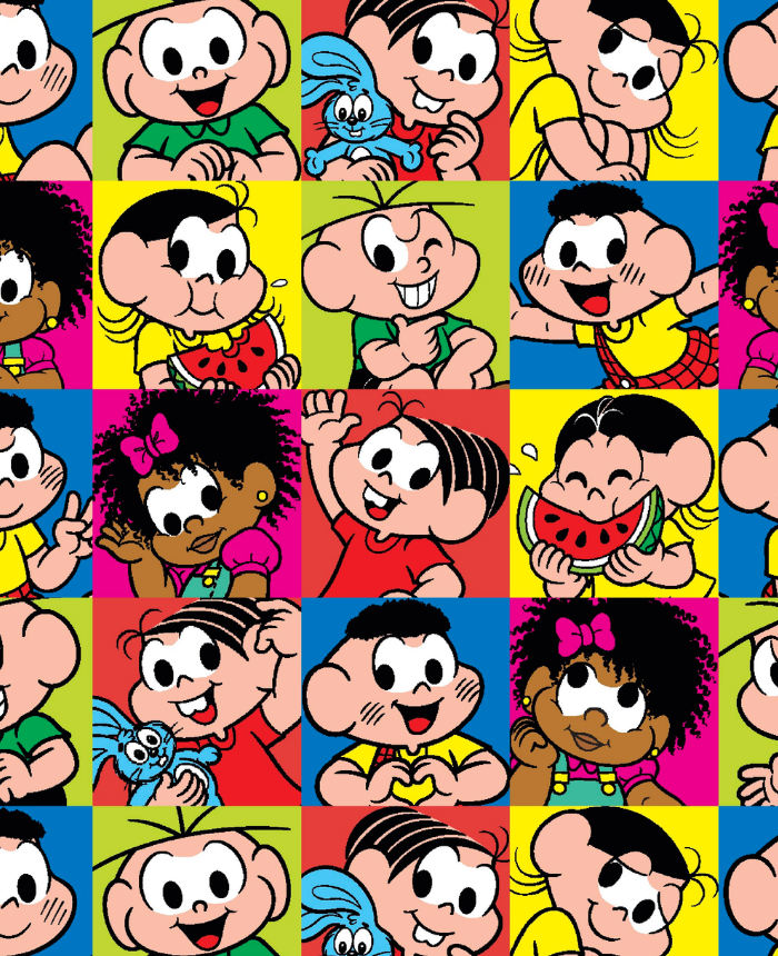 Coleção de Tecidos Turma da Mônica