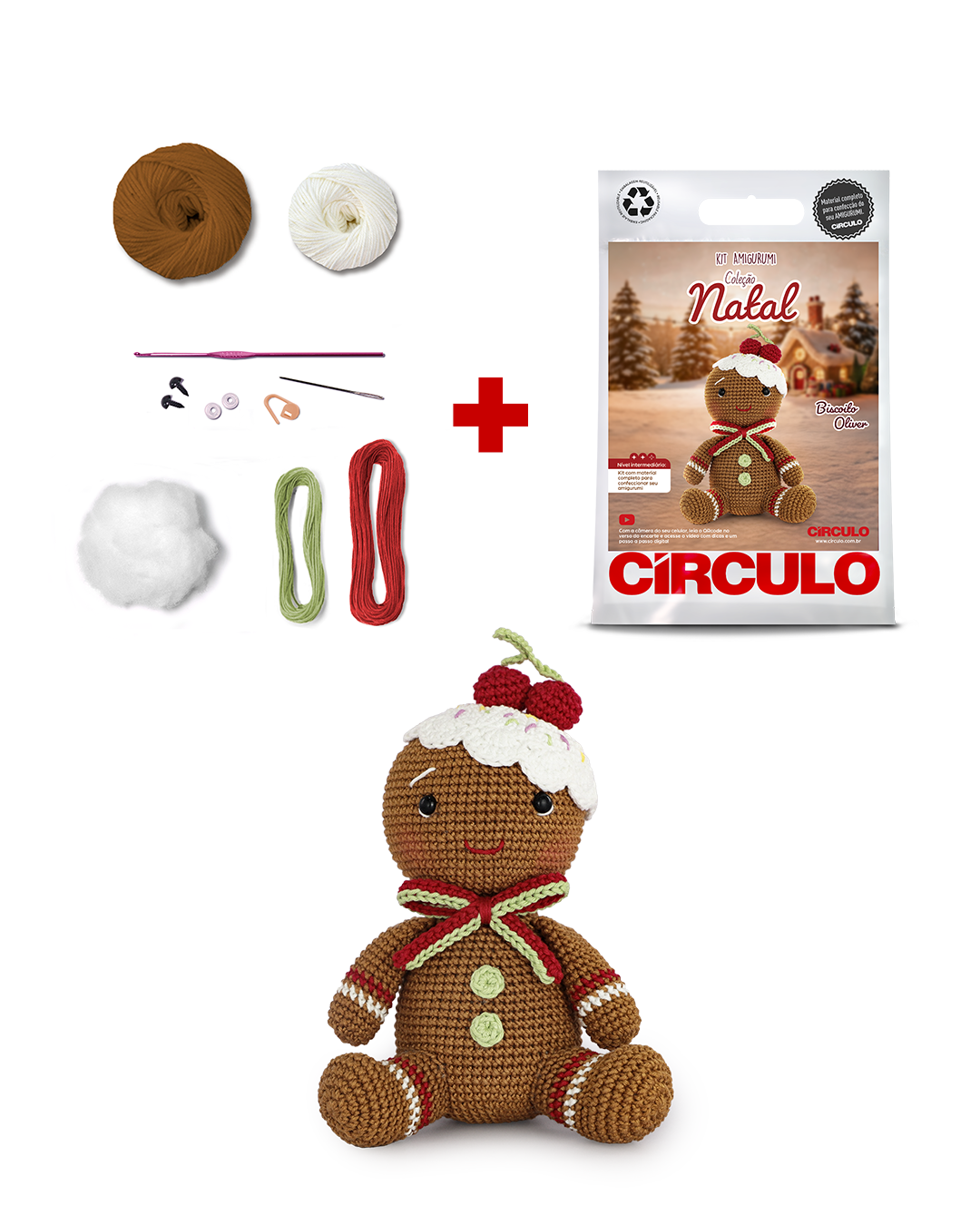 Kit Amigurumi Navidad