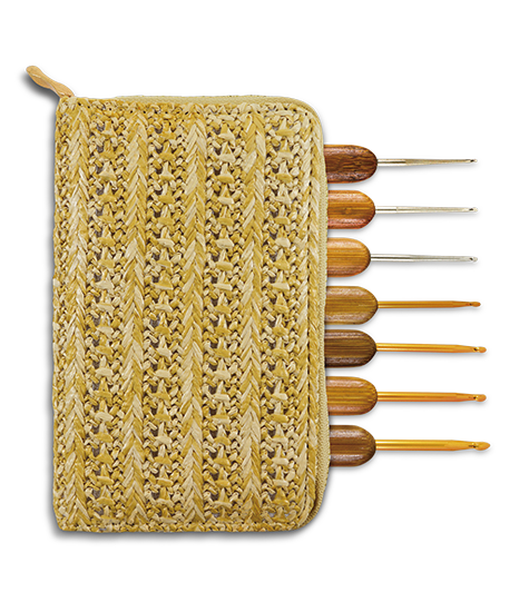 Kit Agujas de Crochet Bambú