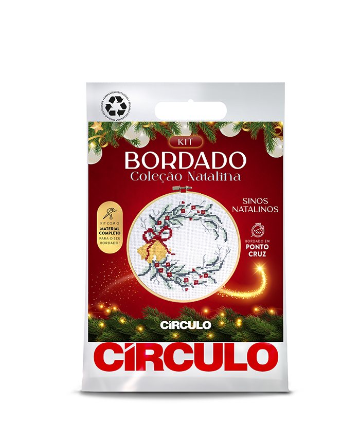 Kit Bordado Colección Navidad 2024