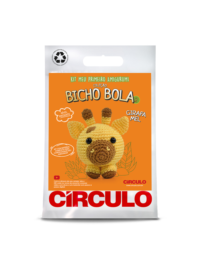 Kit Meu Primeiro Amigurumi – Coleção Bicho Bola 2