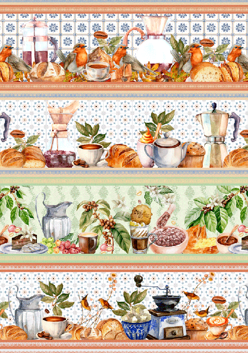 Portuguese Coffee Fabrics Collection