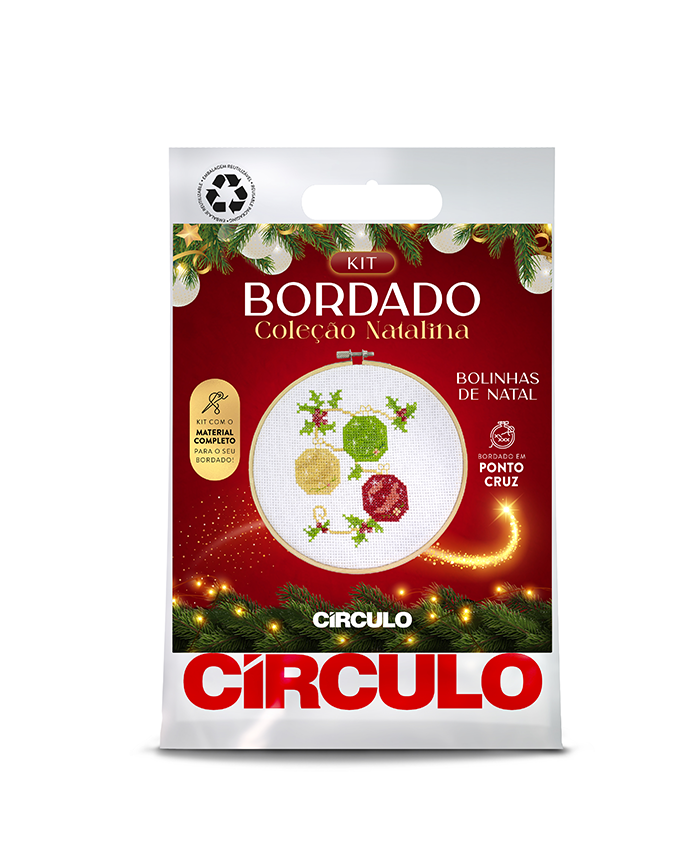 Kit Bordado Colección Navidad 2024