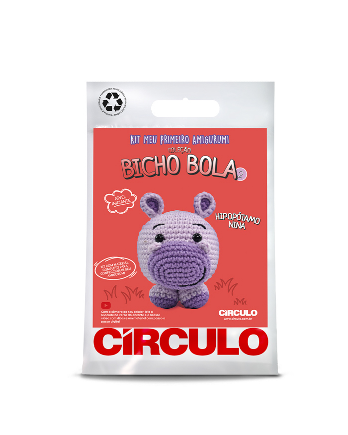 Kit Meu Primeiro Amigurumi – Coleção Bicho Bola 2