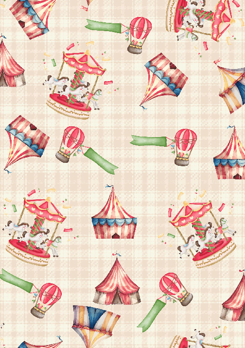 Circus Digital Fabrics Collection