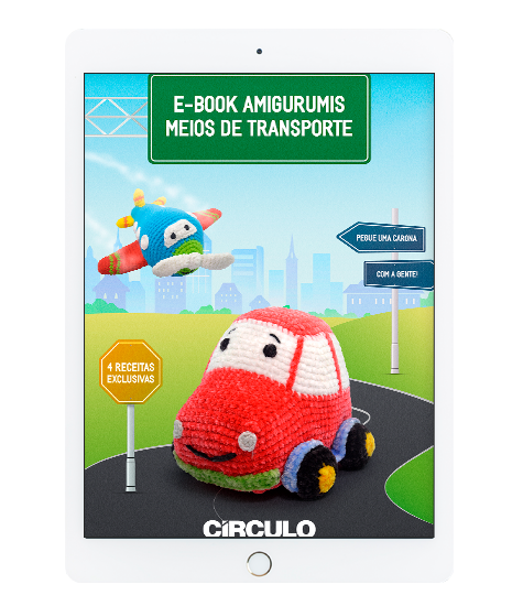 E-book Amigurumis Meios de Transporte