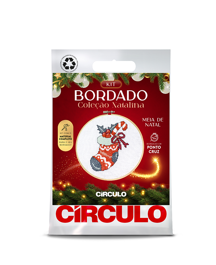 Kit Bordado Colección Navidad 2024