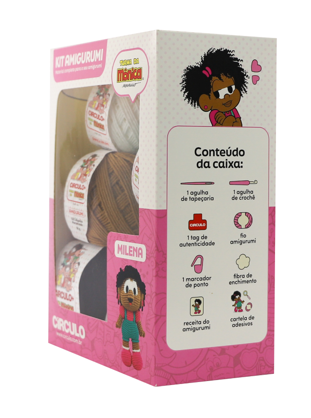 Kit Amigurumi Turma da Mônica