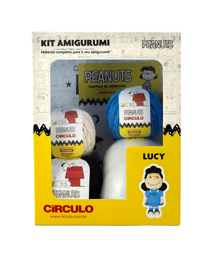 Kit Amigurumi Peanuts