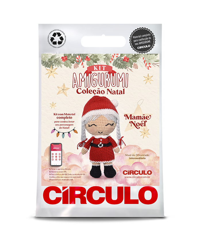 Kit Amigurumi Coleção Natal 2023