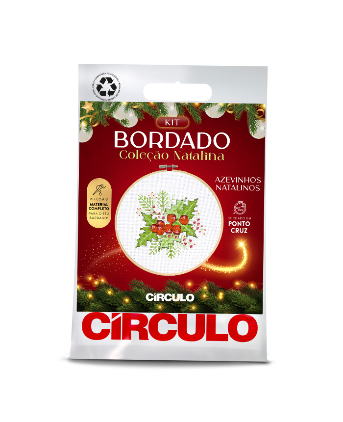 Christmas Collection Embroidery Kit 2024