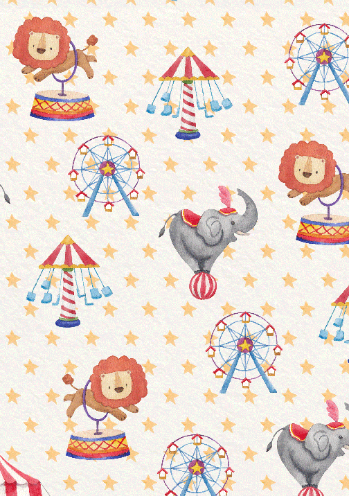Circus Digital Fabrics Collection