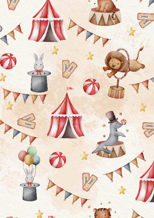 Circus Digital Fabrics Collection