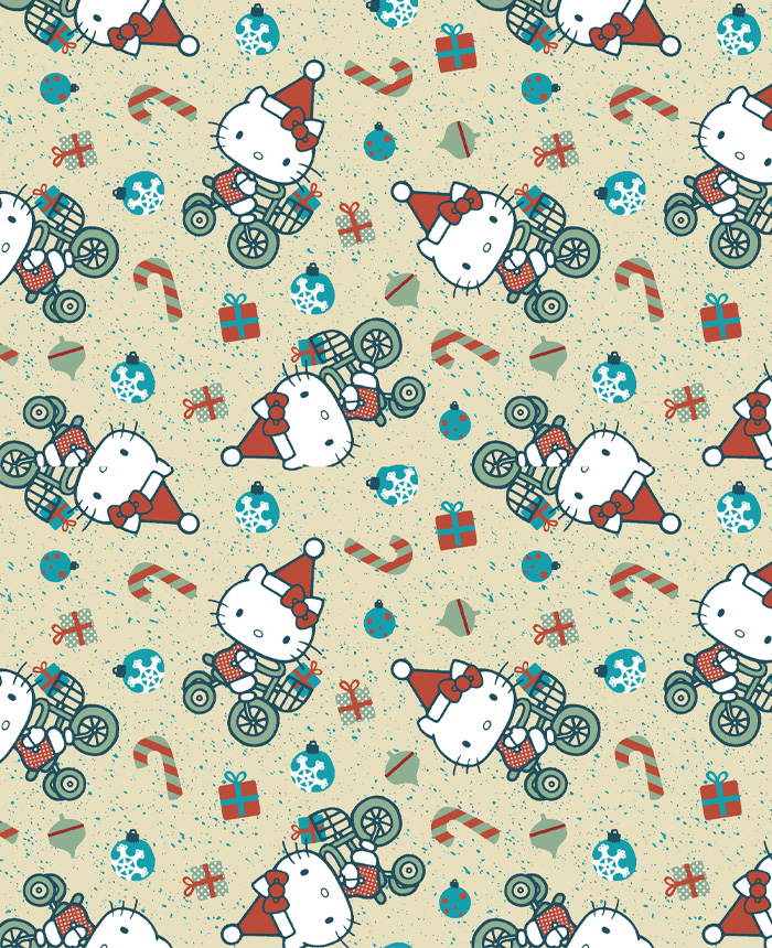 Coleção de Tecidos de Natal Hello Kitty®