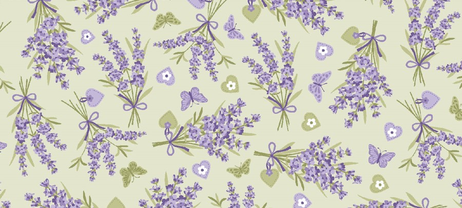 Lavender fabric collection